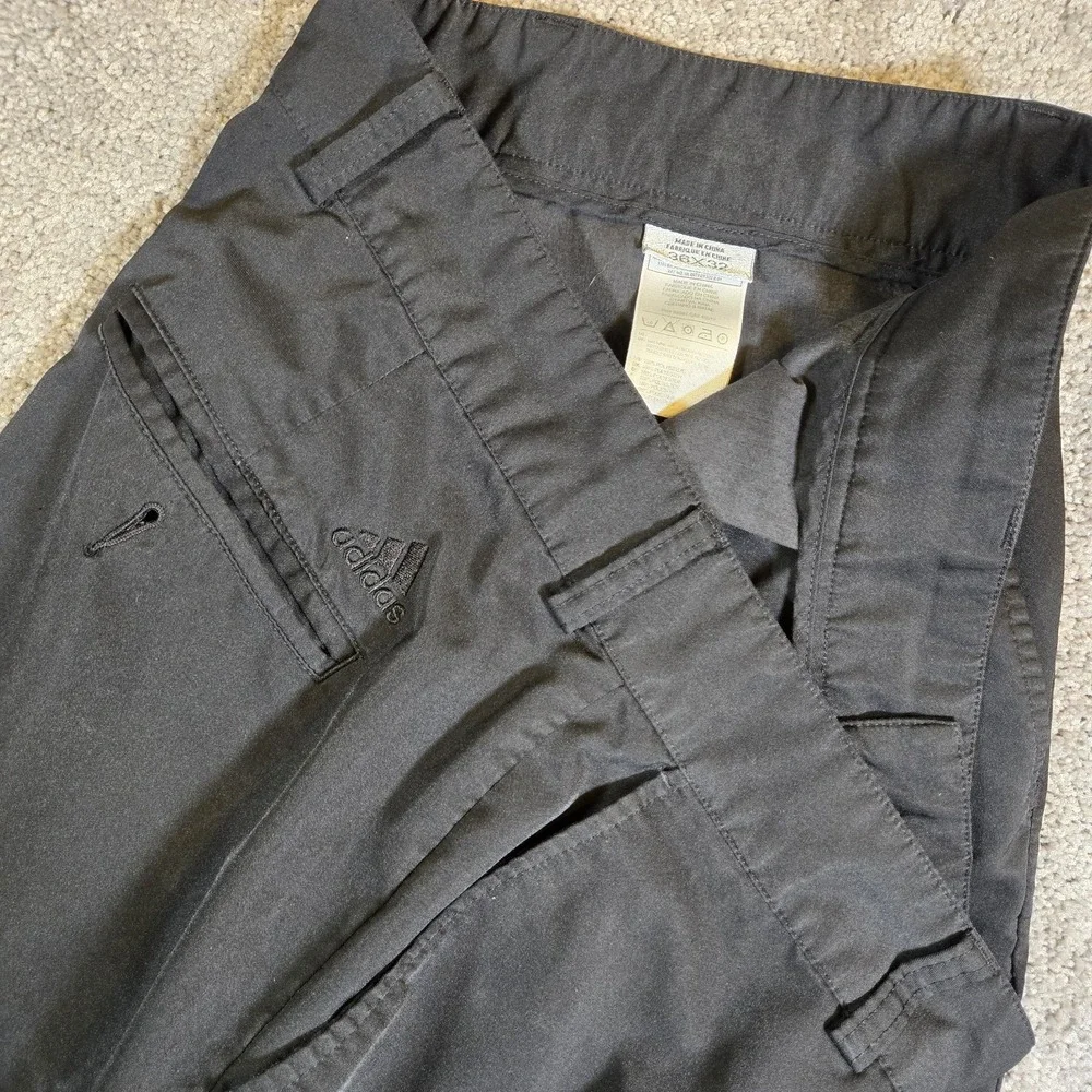 Adidas‎ Golf Pants Men's Size 36x28 Black Chino